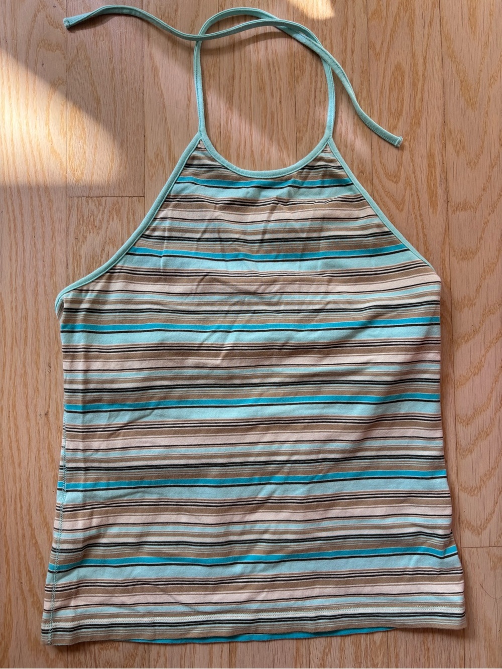 GAP Stretch Stripe Halter Top